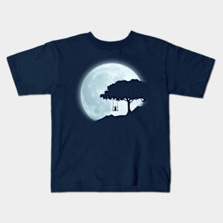 Swinging to the Moon Kids T-Shirt